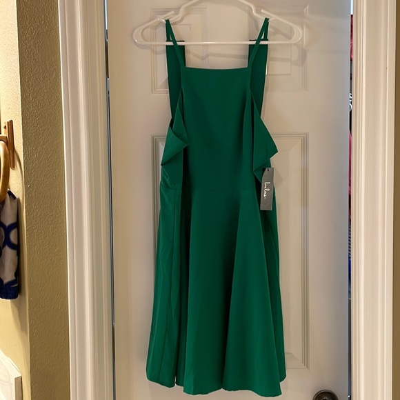 Lulus skater green dress. NWT - Picture 1 of 3
